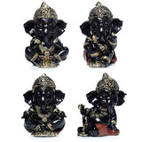 Sort guld ganesh
