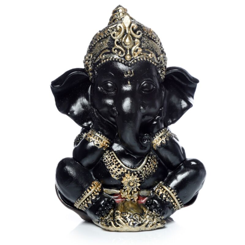 Sort guld ganesh