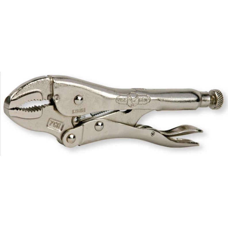 Berner 257737 låsetang 7 med buede kæber 180 mm
