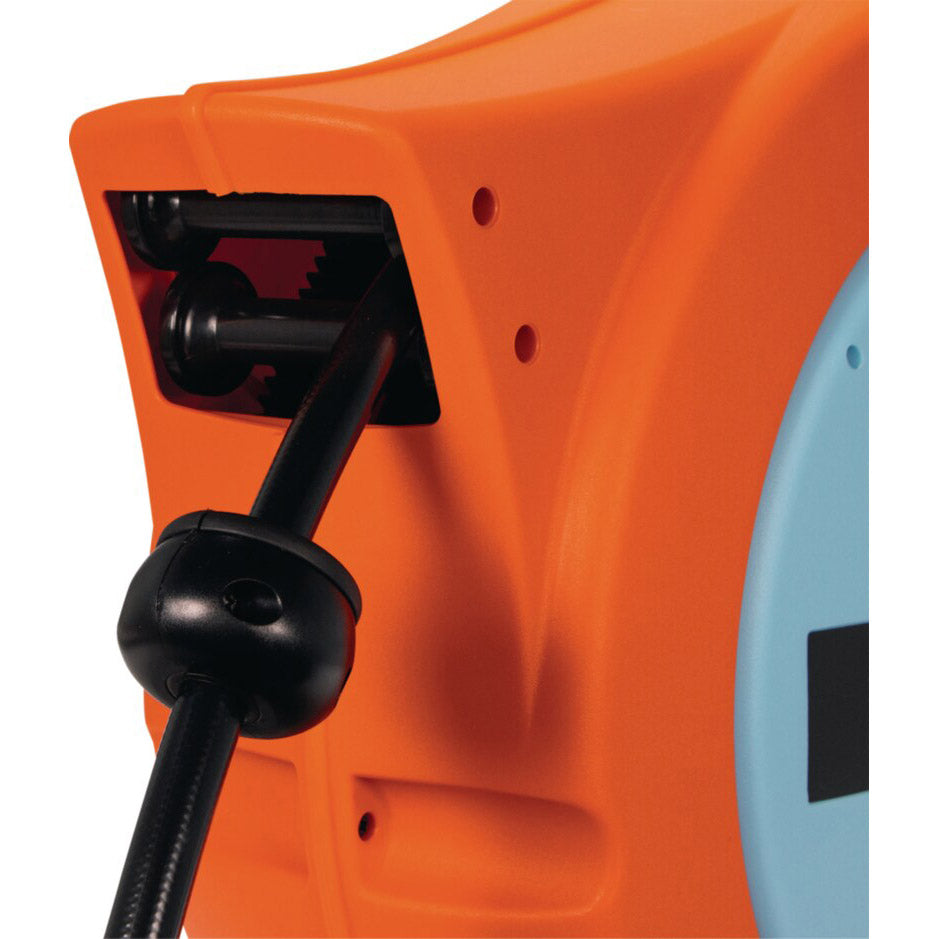 Berner luftspole 15 bar 10m �8mm selvtilbagetrækkende orange