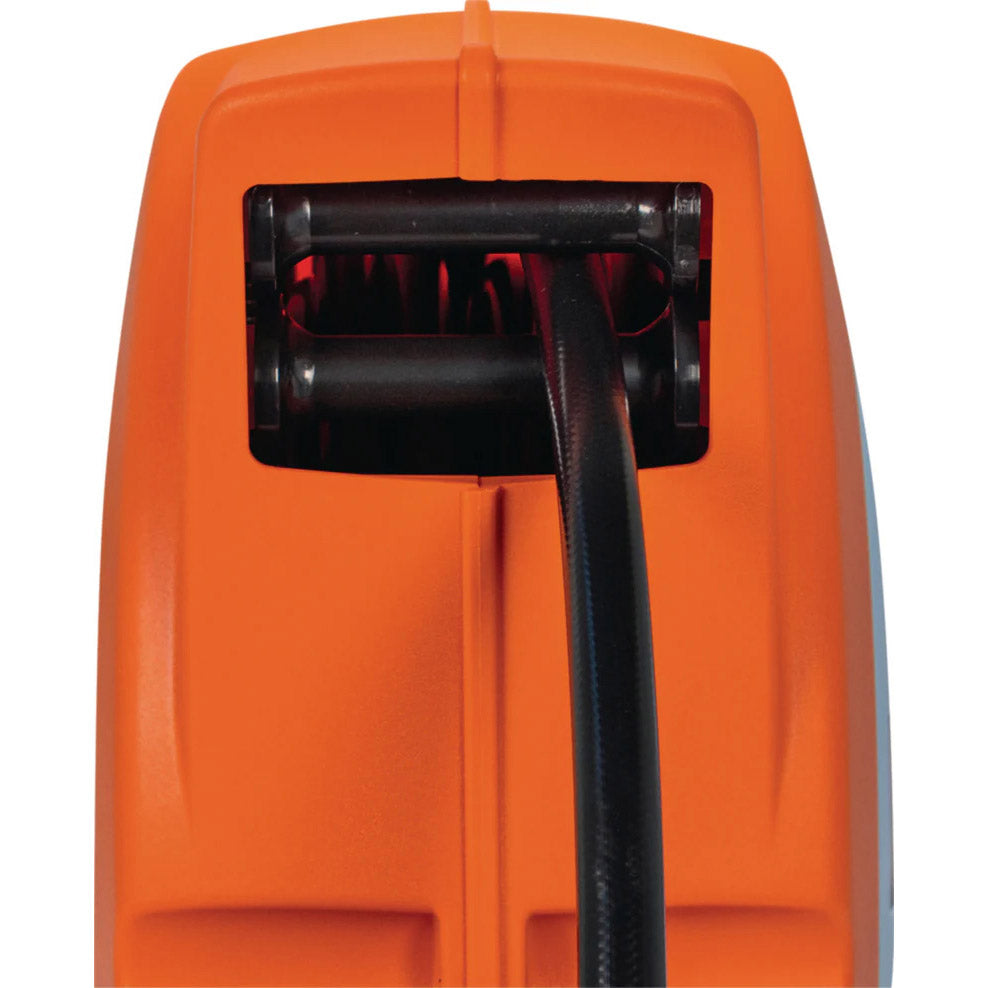 Berner luftspole 15 bar 10m �8mm selvtilbagetrækkende orange