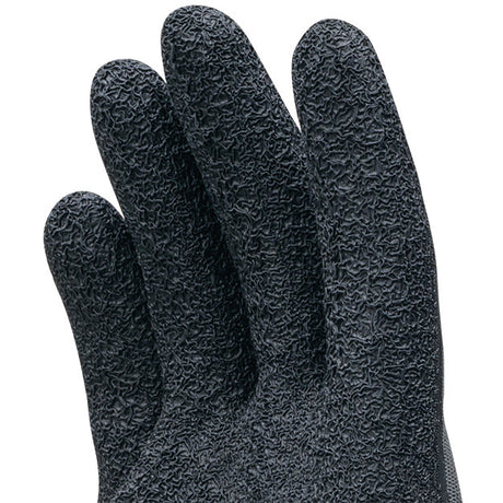 Bernese Work Handsker B-Grip Latex Størrelse 9 Cat.2 Black Gray