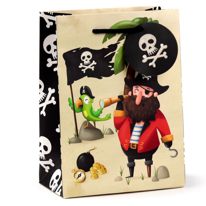 Jolly rogers pirat - gavepose medium