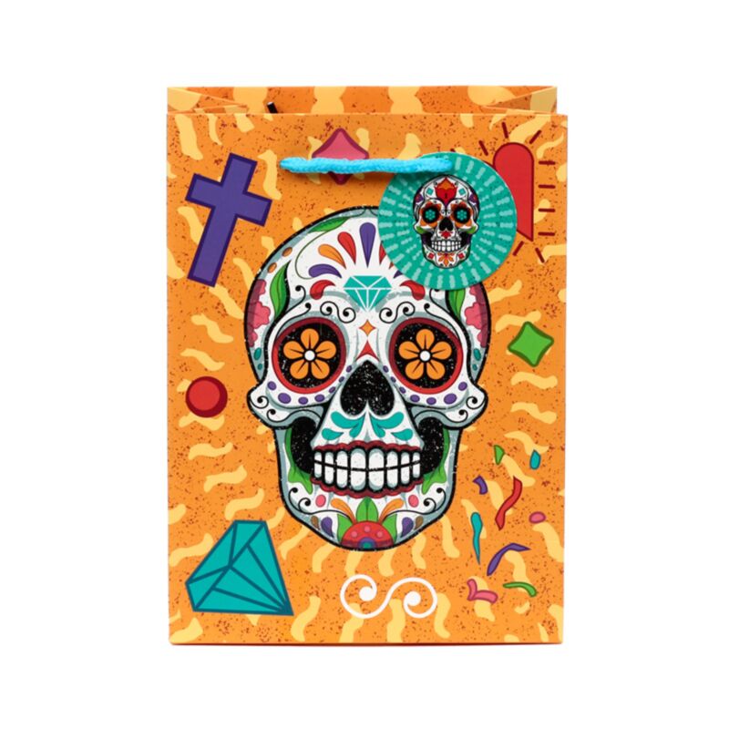 Dia de los muertos Mexicansk kranium - gavepose medium