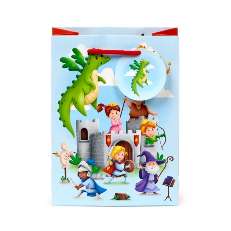 Knights Dragon gavepose medium