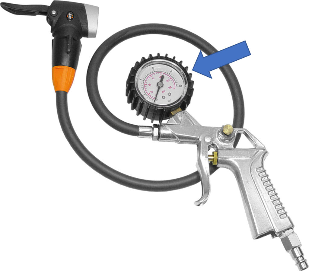 Cycplus cyklus trykmåler til luftpistol