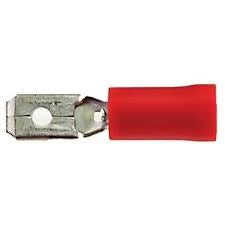 Kabelsko flad, mand, 4,8 mm, pr. 25