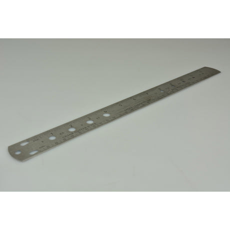 Icetoolz lineal og målestok 31cm til eger, rustfrit stål
