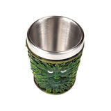 Dekorativt træmand shotglas shotglas