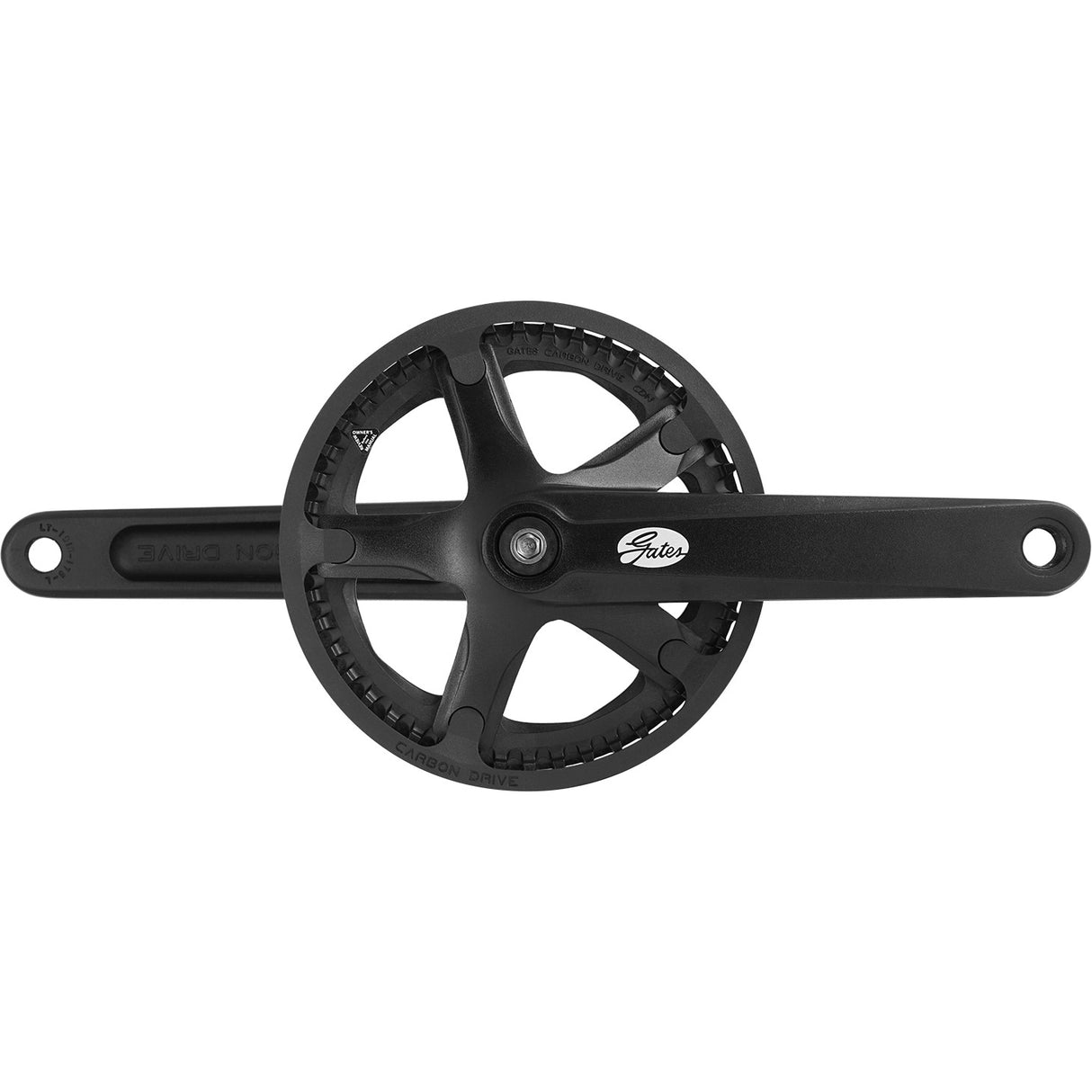 Gates kranksæt CDN S150 46t 170mm PVC beskyttelseskant sort
