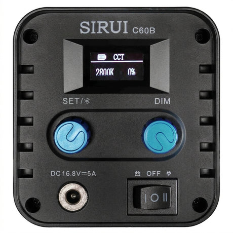 Sirui dagslys led spotlampe c60