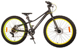 Volare Gradient Children's Bicycle - Drenge - 24 tommer - Black Green Yellow - 7 Speed - Prime Collection