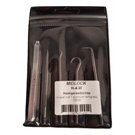 Midlock krogværktøj 4-delt