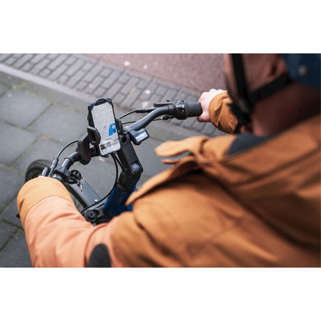 Telefonindehaver ergotec styremontage - sort