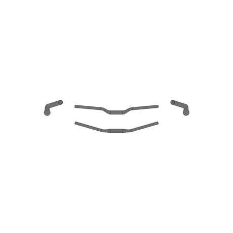 ERGOTEC STyring ERGO XXL 31.8mm 700mm Matt Black