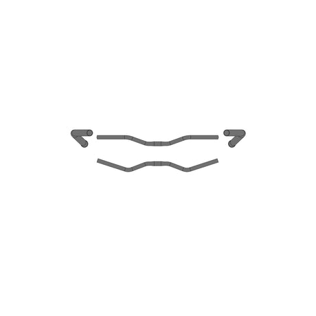 Ergotec styring m-bar m 25.4 mas-nb sort