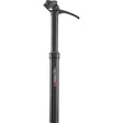 Ergotec sadelpind op og ned justerbar 27,2 390mm sort