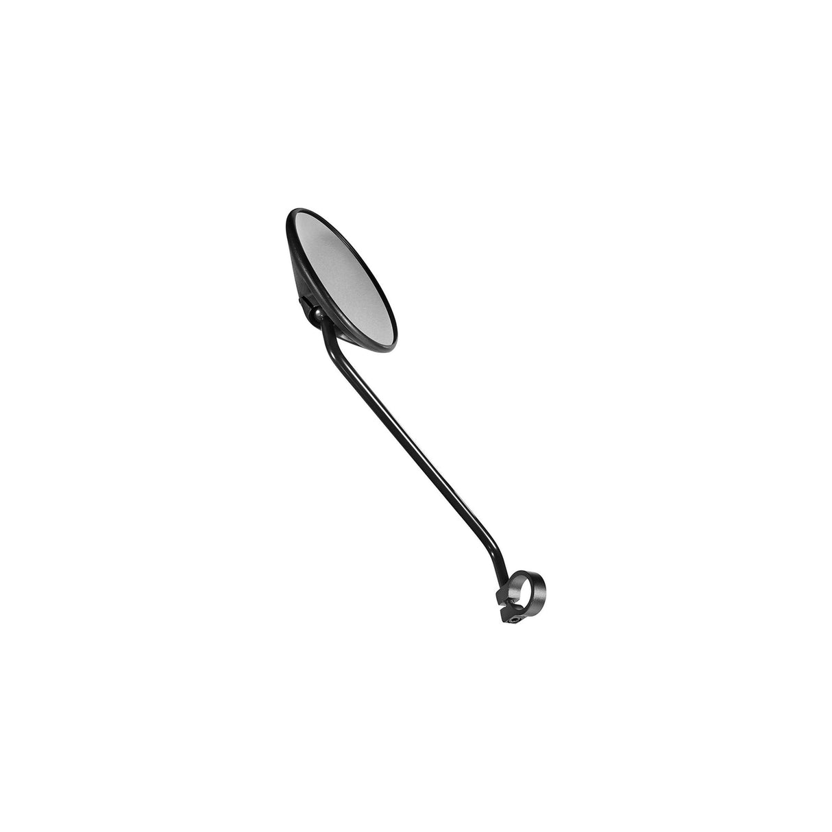Ergotec Mirror M-55L lang arm 105 mm stål sort sandblæsning
