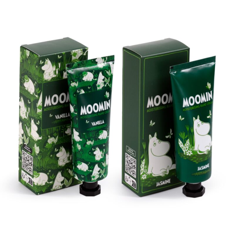 Union moomin garden life fugtgivende håndcreme 75ml