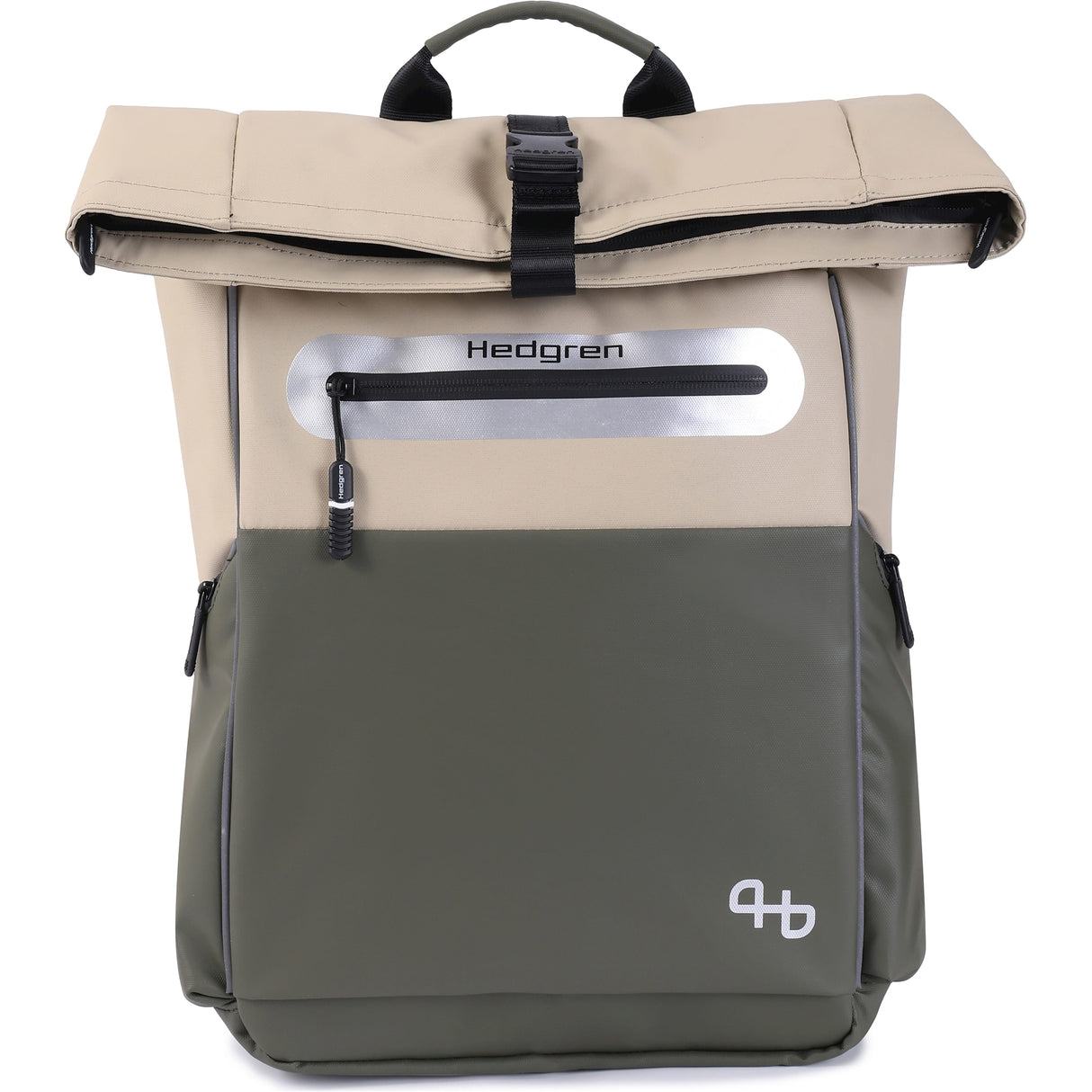Hedgren pendler cykelkæde rygsæk 18.2L beige oliven