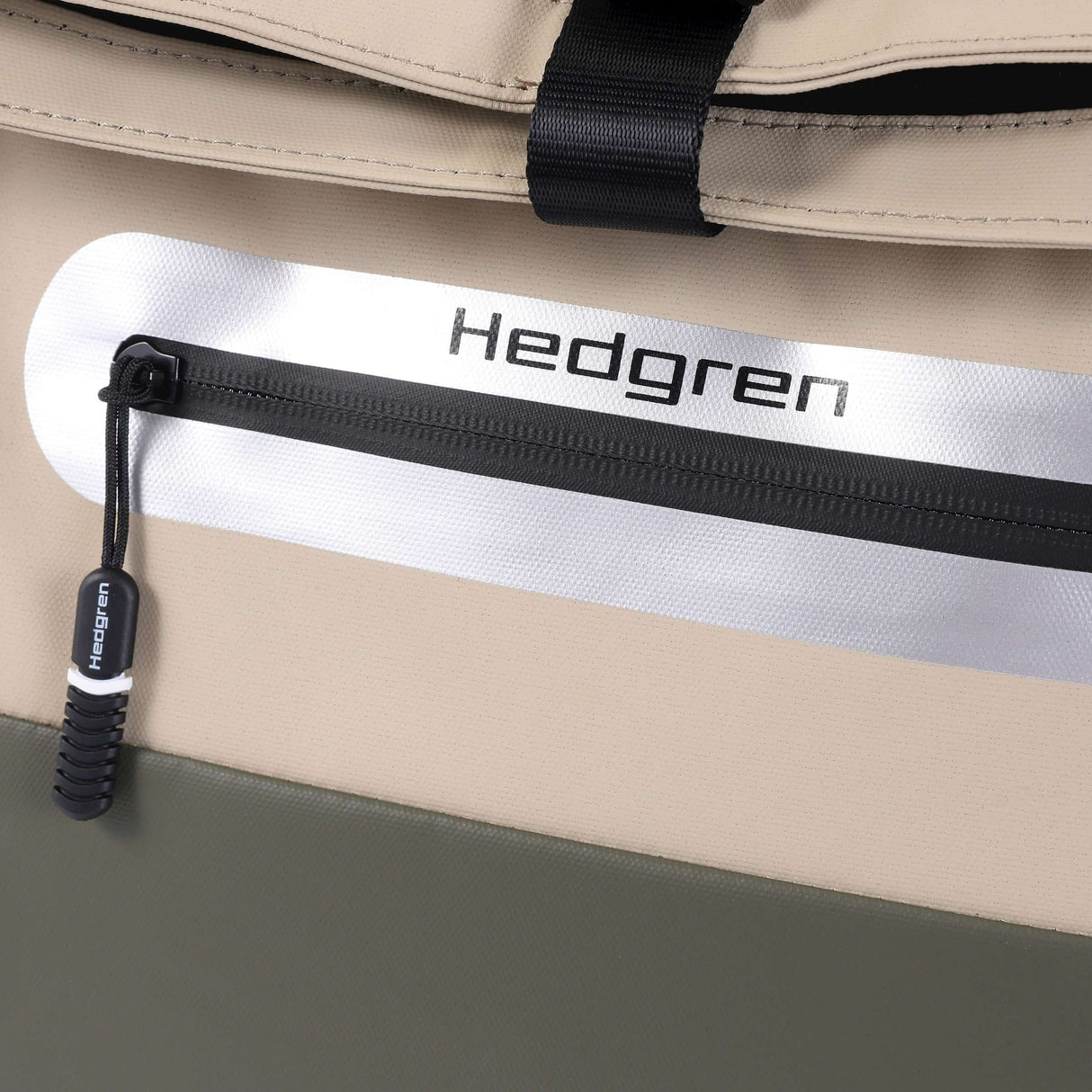 Hedgren pendler cykelkæde rygsæk 18.2L beige oliven