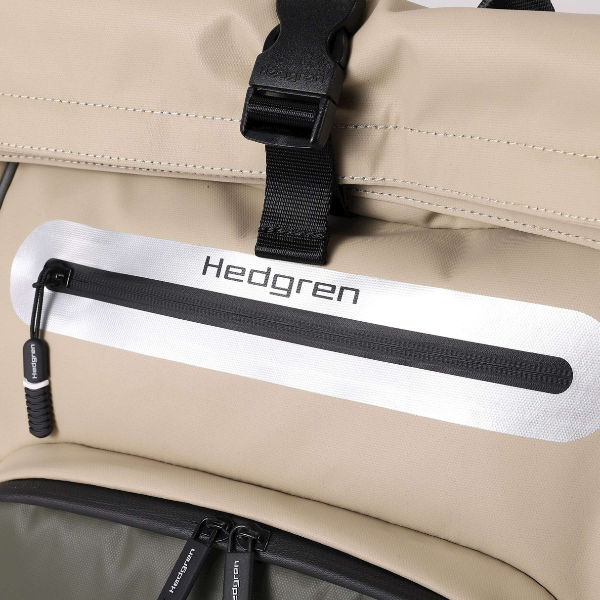 Hedgren pendler cykelnav backbag 23.9L beige oliven