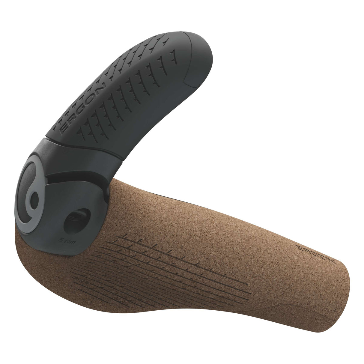 Ergon gp3 evo biocork greb brun sort l