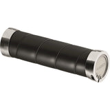 Brook's håndtag Slender Leather Grips 100 130mm sort