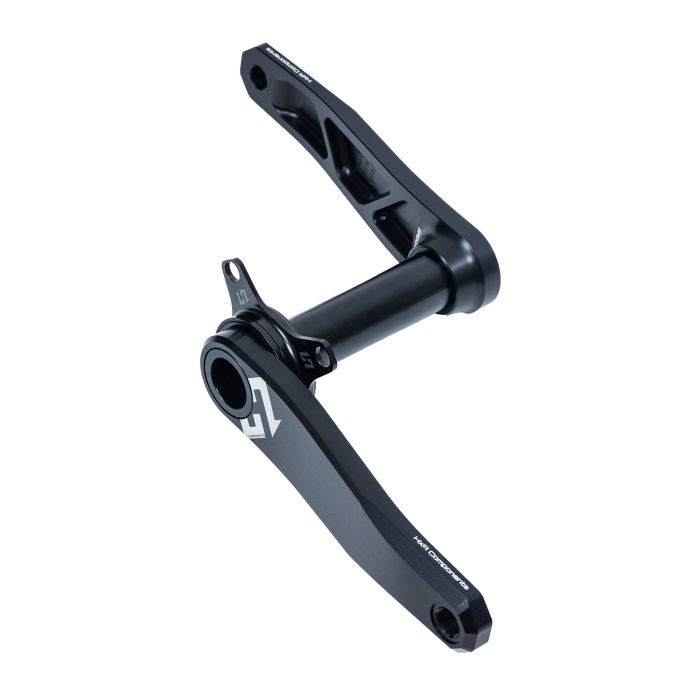 Hxr komponenter hxr easy shift kranksæt dh - 165mm - sort