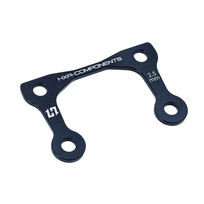 Hxr komponenter hxr spacer direkte montering dh - 2,5mm - sort