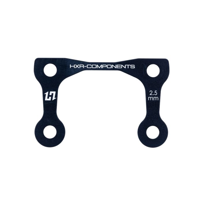 Hxr komponenter hxr spacer direkte montering dh - 2,5mm - sort