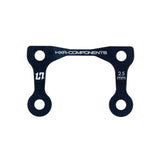 Hxr komponenter hxr spacer direkte montering dh - 2,5mm - sort