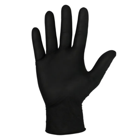 Bodyguards handschoen nitril zwart ongepoederd s (100 stuks)