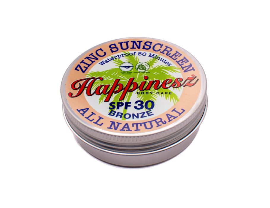 Happinesz solcreme - SPF 30 - Zink - Bronze