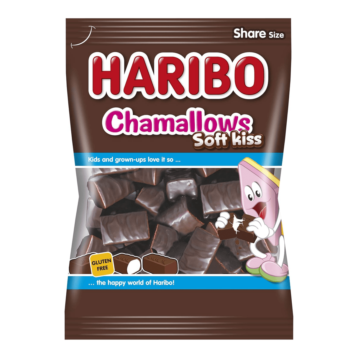 Haribo chamallow blødt kys (12x 200g)