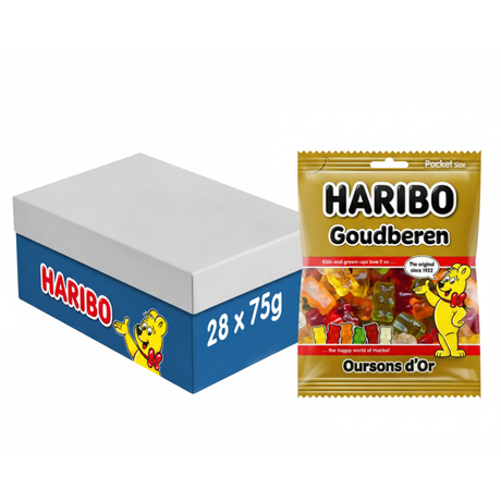Haribo guldbjørnetaske (28x75gr)