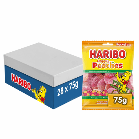 Haribo ferskenpose (28x75gr)