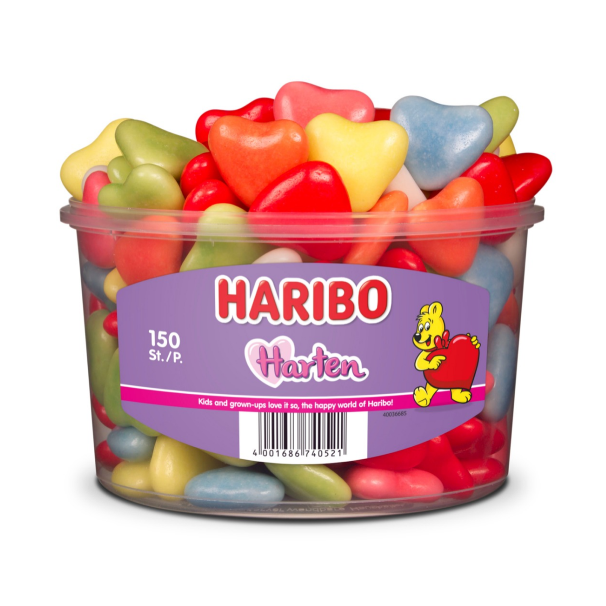 Haribo skumhjerter (150 stykker) (kopi)