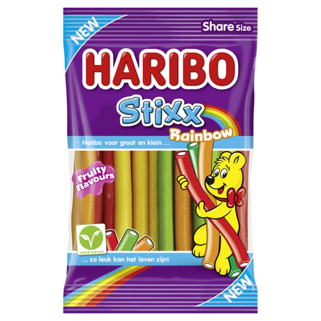 Haribo stixx rainbow (18x 160 gr)