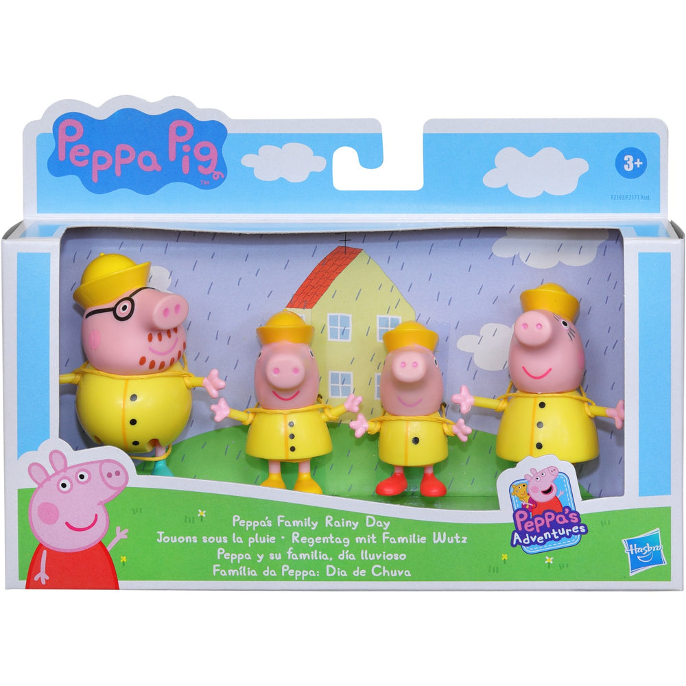 Hasbro Peppas familie regnfulde dag