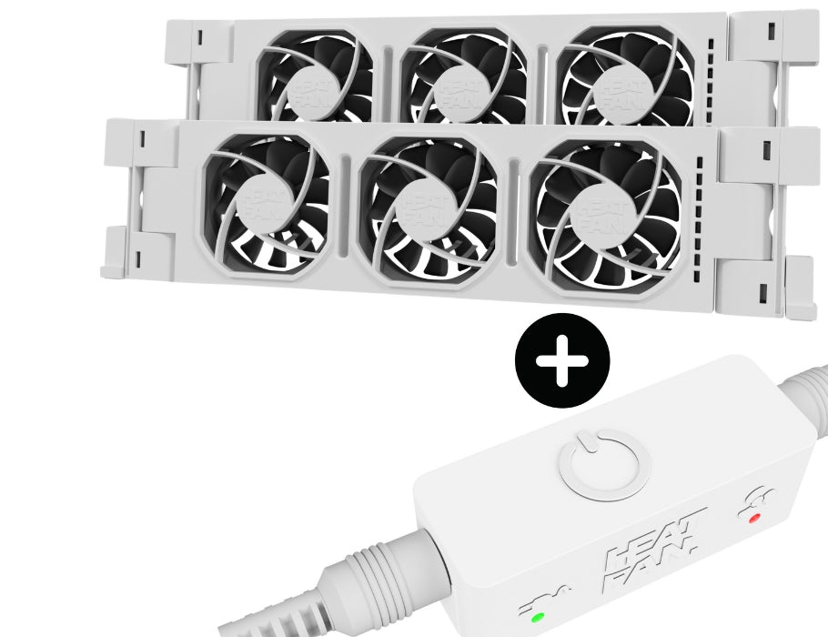 HeatFan 3 - Radiator Fano - White + Touch Sensor