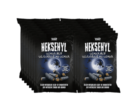 Toms heksehyl sal ammoniakpose (14x 150gr)