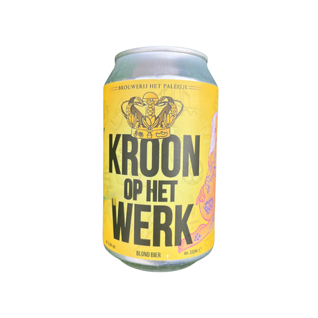 Het paleisje kroon op het werk blik (12x 33 cl)