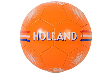 E l sportskunst læder holland fodbold - orange