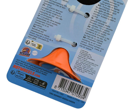 Volare hot wheels cykelhorn - drenge - orange sort
