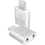 Iskolt kasse IB-AC527 USB til lyd- og mikrofonadapter