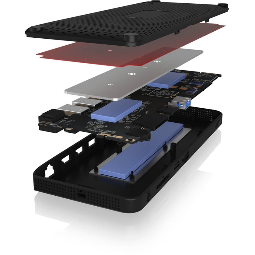 Iskolt boks IB-DK2416-C 11-i-1 USB Type-C DockingStation med