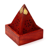 Mangotræ pyramide røgelsesholder kegler buddha lister
