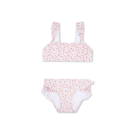 Leopard | gammel lyserød pige UV bikini