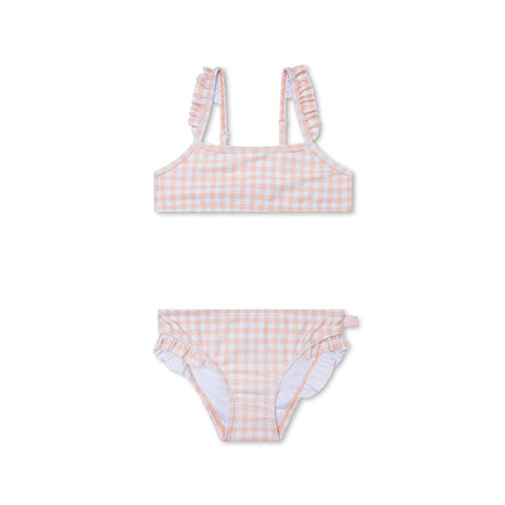 Sunset Grid | orange hvid pige UV bikini
